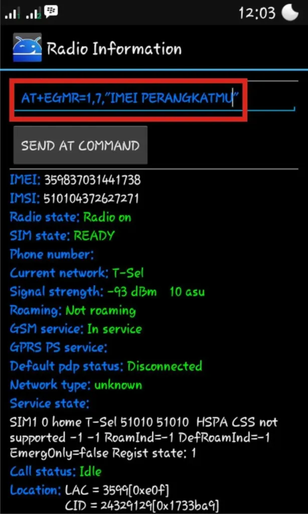 Cara Mengatasi Imei Tidak Valid
