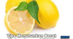 Tips Menurunkan Berat Badan Dengan Lemon