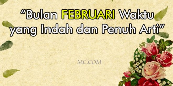 Kata Kata Bijak Bulan Februari