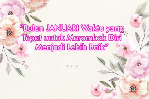Kata Kata Bijak Bulan Januari