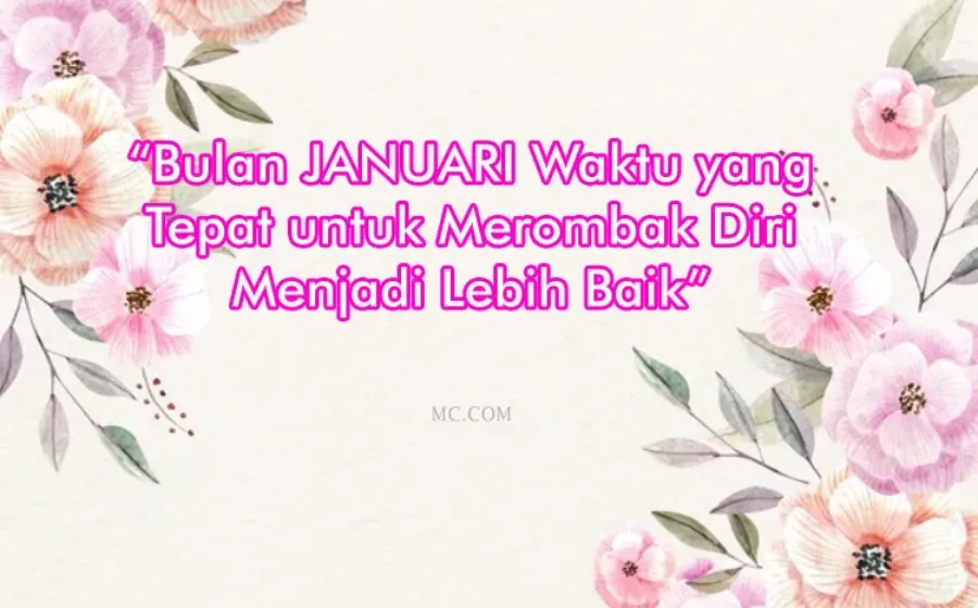 Kata Kata Bijak Bulan Januari