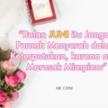 Kata Kata Bijak Bulan Juni