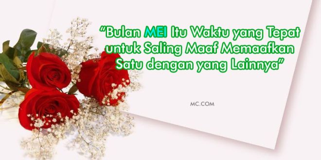 Kata Kata Bijak Bulan Mei