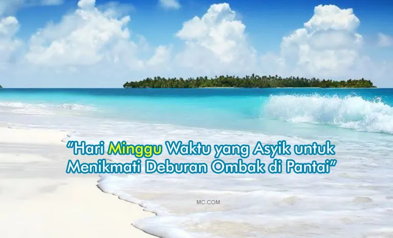 Kumpulan Caption Kata Tentang Hari Minggu