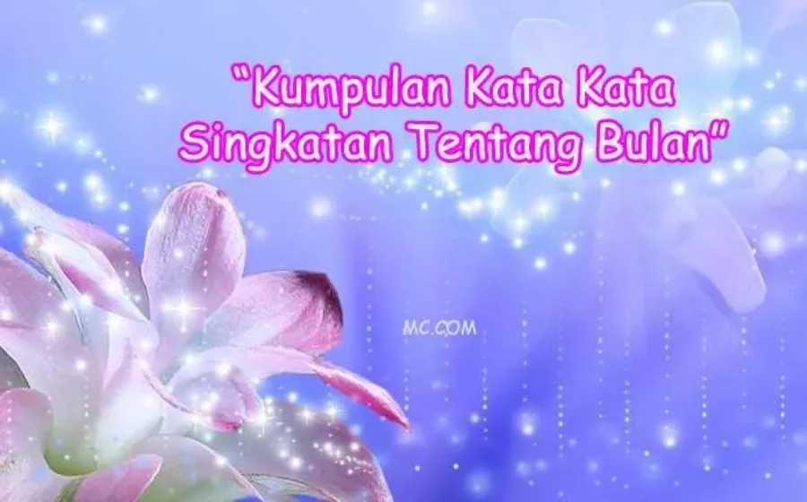 Kumpulan Kata Singkatan Bulan Terkini