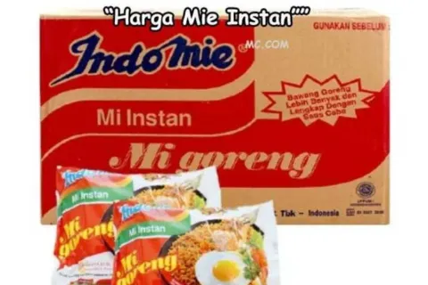 Daftar Harga Mie Instan Terkini