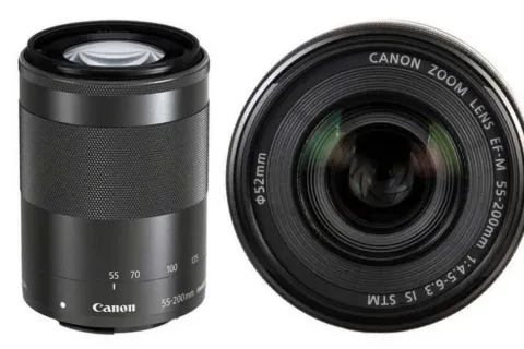 Harga Lensa Kamera Canon EF M55 200mm f4.5 6.3 IS STM Baru Bekas Terbaru