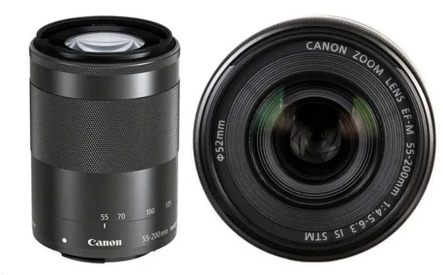 Harga Lensa Kamera Canon EF M55 200mm f4.5 6.3 IS STM Baru Bekas Terbaru