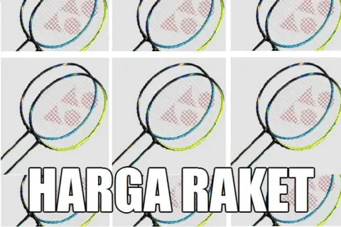 Harga Raket Bulu Tangkis Alat Olahraga Badminton