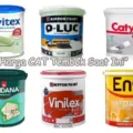 List Harga Cat Tembok Berbagai Merk