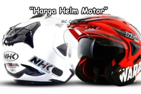 Macam Harga Helm Motor Terkini