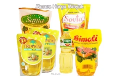 Macam Harga Minyak Goreng Saat Ini