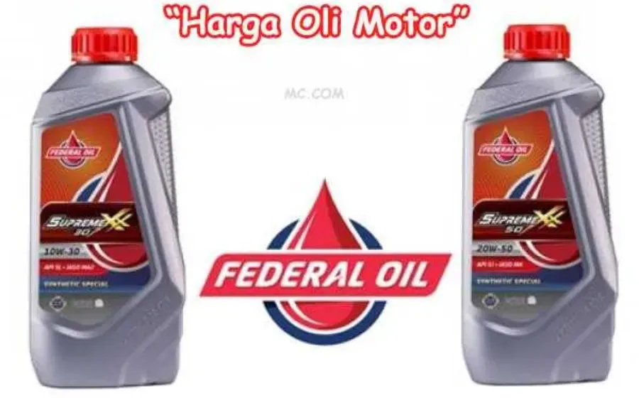 Macam Harga Oli Motor Terkini