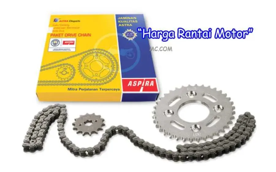 Macam Harga Rantai Motor Terkini