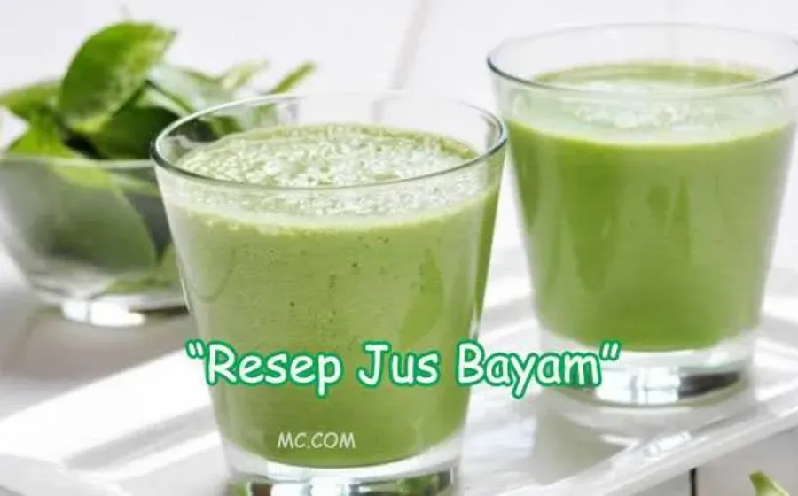 Cara Cepat Turunkan Berat Badan Dengan Jus Bayam Dan Pir