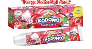 Harga Pasta Gigi Anak