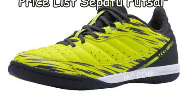 Macam Harga Sepatu Futsal Terkini
