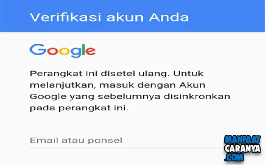 Cara Bypass FRP Account Google Oppo A3S