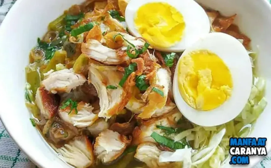 Resep Cara Membuat Soto Ayam Komplit