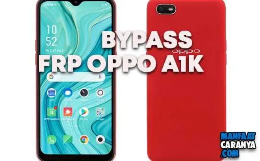 Cara Bypass FRP Google Account Oppo A1k