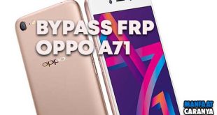 Cara Bypass FRP Oppo A71 Google Account