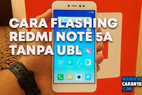 Cara Flash Xiaomi Redmi Note 5A Ugglite Tanpa Unlock Bootloader