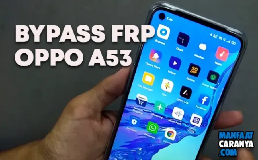 Cara Hapus FRP Google Account Oppo A53