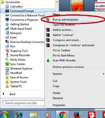 Cmd Windows 7