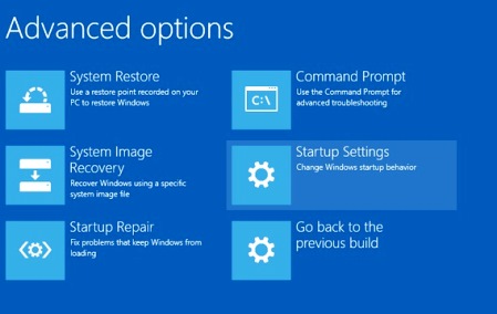 Startup Setting di Windows 8 dan 10