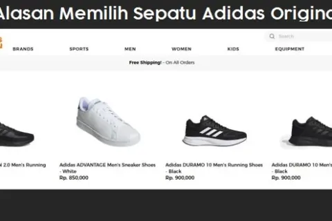 Inilah Alasan Banyak Orang Memilih Sepatu Adidas Original