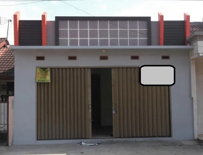 Desain Ruko Minimalis 1 Lantai