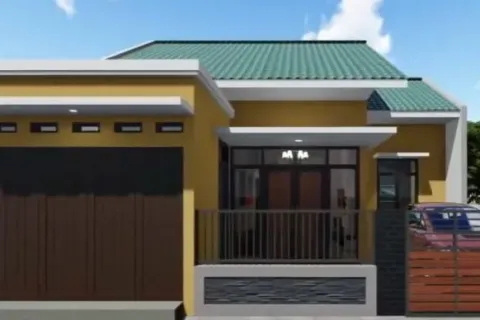 Desain Ruko Minimalis Sederhana Modern, Cocok untuk Jualan dan Tempat Tinggal
