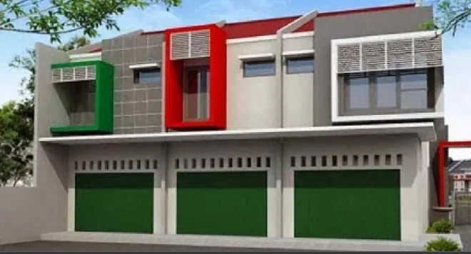 Desain Ruko Modern 2 Lantai