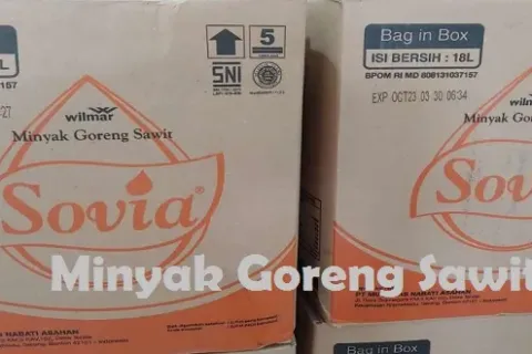 Harga Minyak Goreng Sovia BIB Saat Ini