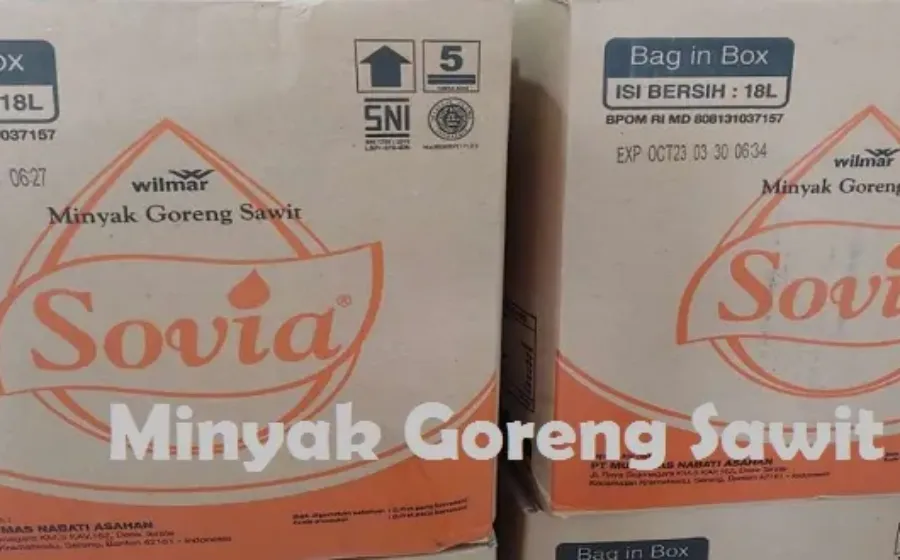 Harga Minyak Goreng Sovia BIB Saat Ini