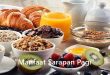 Manfaat Sarapan Pagi Untuk Tubuh