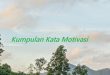 Kata Motivasi untuk Diri Sendiri